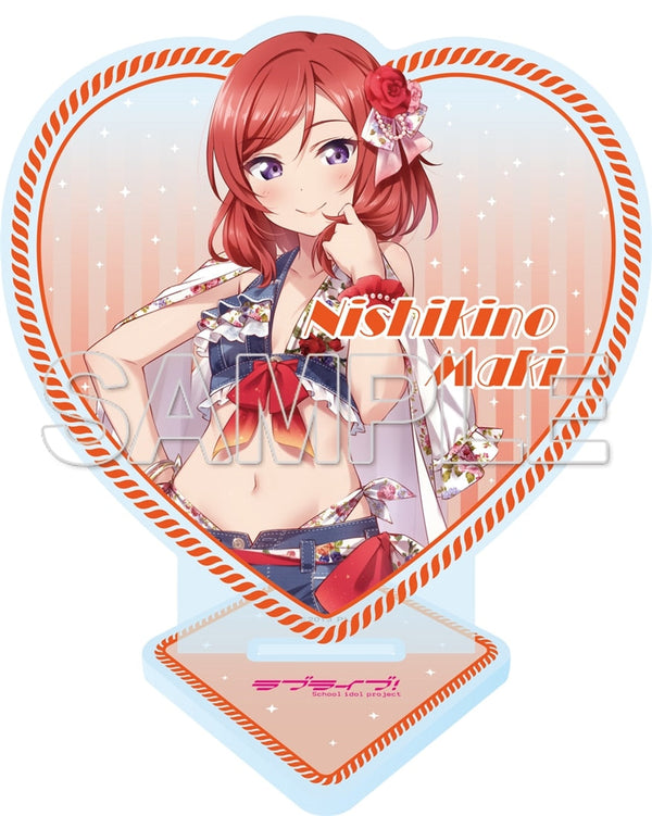 『ラブライブ!』ハート型ラメ入りアクリルスタンド 西木野真姫