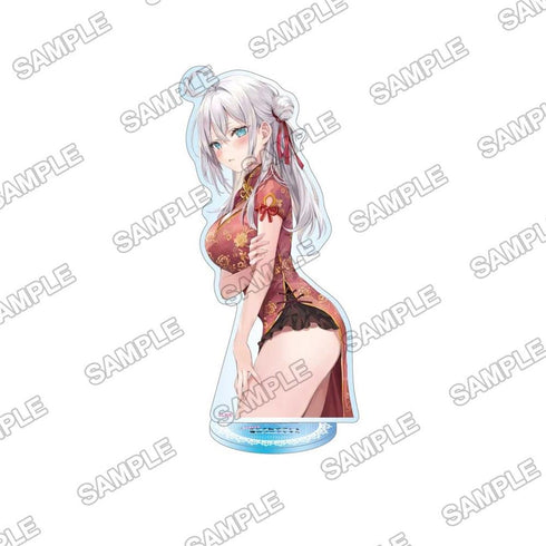 "Alya-san from Next Door, Who Sometimes Murmurs Sweetly in Russian" Aurora Acrylic Stand: Alya in a Cheongsam