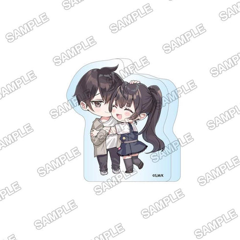 "Alya-san Next Door, Who Sometimes Murmurs Sweetly in Russian" Mini Character Acrylic Figure by Masachika & Yuki