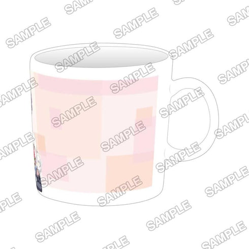 "Alya-san Next Door, Who Sometimes Murmurs Sweet Notices in Russian" 5th Anniversary POP-UP School Original Illustration Mug: Alya