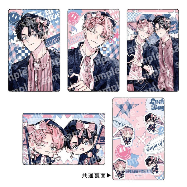 "Is It Okay to Have a Crush on Pink?" Trading Card Set PINK/NAVY TRAD. CLUB Ver.