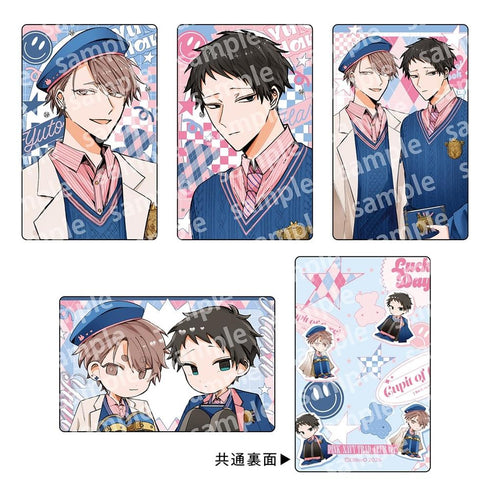 『悠と晴』トレーディングカードセット PINK/NAVY TRAD. CLUB ver.