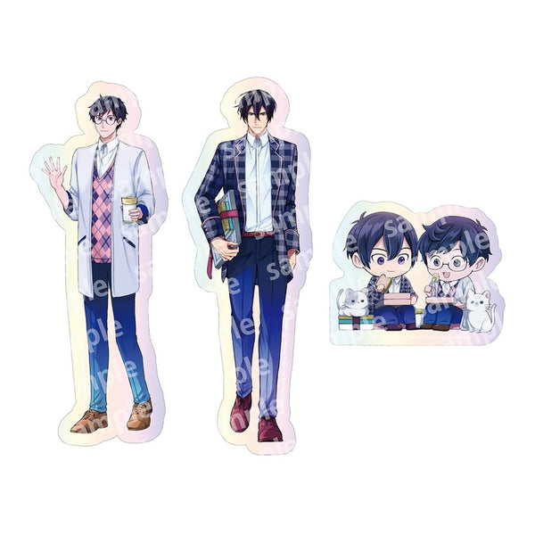 『異世界の沙汰は社畜次第』オーロラステッカーセット PINK/NAVY TRAD. CLUB ver.