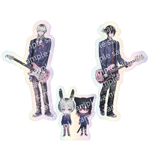 『666DOPES』オーロラステッカーセット PINK/NAVY TRAD. CLUB ver.