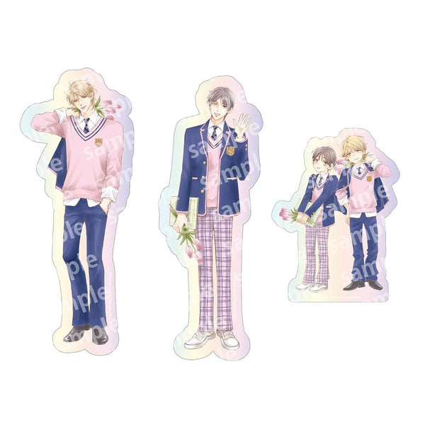 "Takumi-kun Series" Aurora Sticker Set PINK/NAVY TRAD. CLUB Ver.