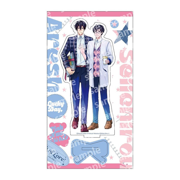 『異世界の沙汰は社畜次第』アクリルスタンド PINK/NAVY TRAD. CLUB ver.