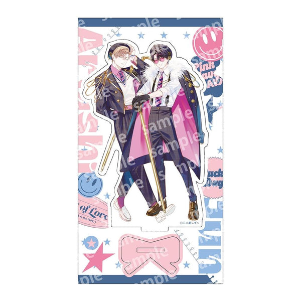 《片尾字幕直達地獄》壓克力立牌 PINK/NAVY TRAD. CLUB 版