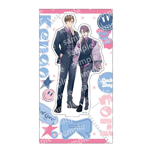 『好いも甘いも』アクリルスタンド PINK/NAVY TRAD. CLUB ver.