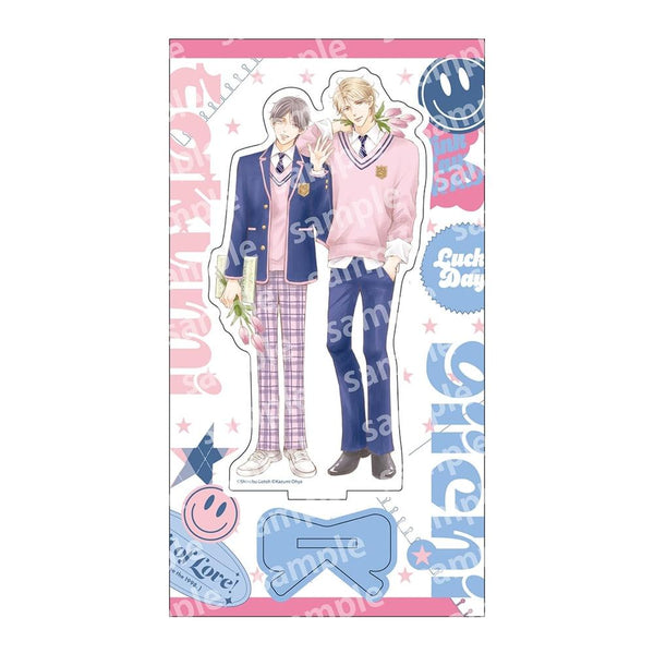 "Takumi-kun Series" Acrylic Stand: PINK/NAVY TRAD. CLUB Ver.