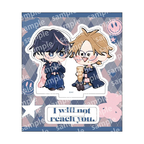 『君には届かない。』アクリルスタンド デフォルメ PINK/NAVY TRAD. CLUB ver.