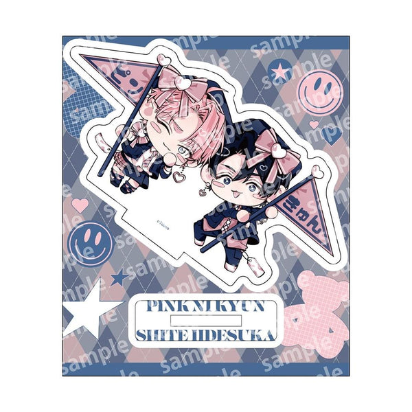"Is It Okay to Have a Crush on Pink?" Acrylic Stand (Chibi Style) PINK/NAVY TRAD. CLUB Ver.