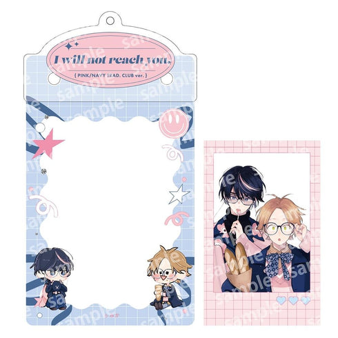 『君には届かない。』カードケースホルダー&フォト風カードセット PINK/NAVY TRAD. CLUB ver.