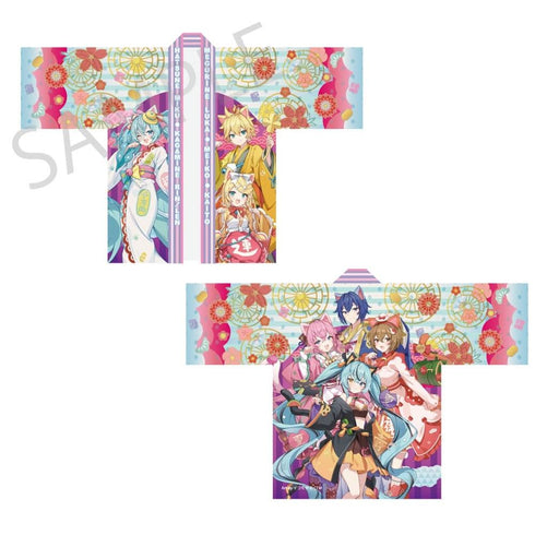 『初音ミク×招き猫×真夏の熊谷』招福法被2026 Art by イコモチ