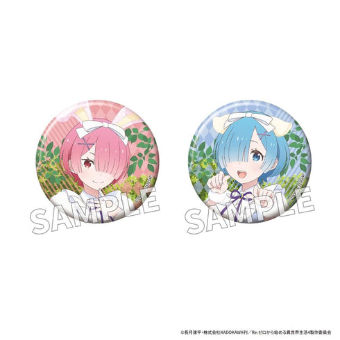 『Re:ゼロから始める異世界生活』缶バッジセット FANTASY FOREST ver. ラム&レム