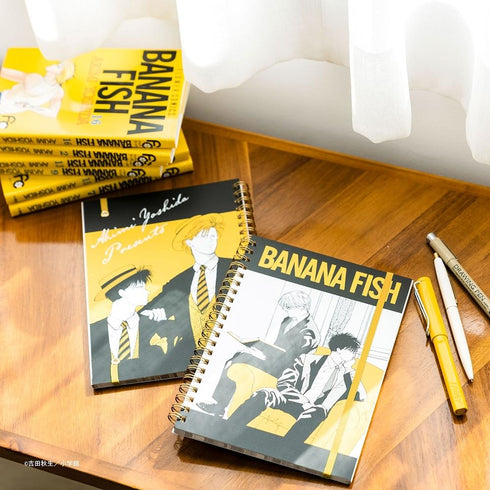 『BANANA FISH』バンド付きダブルリングノート
