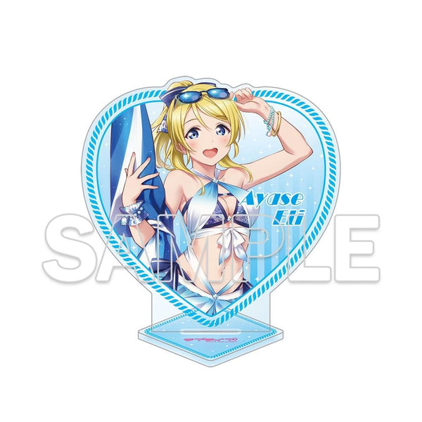 『ラブライブ!』ハート型ラメ入りアクリルスタンド 絢瀬絵里