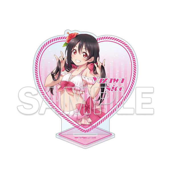 『ラブライブ!』ハート型ラメ入りアクリルスタンド 矢澤にこ