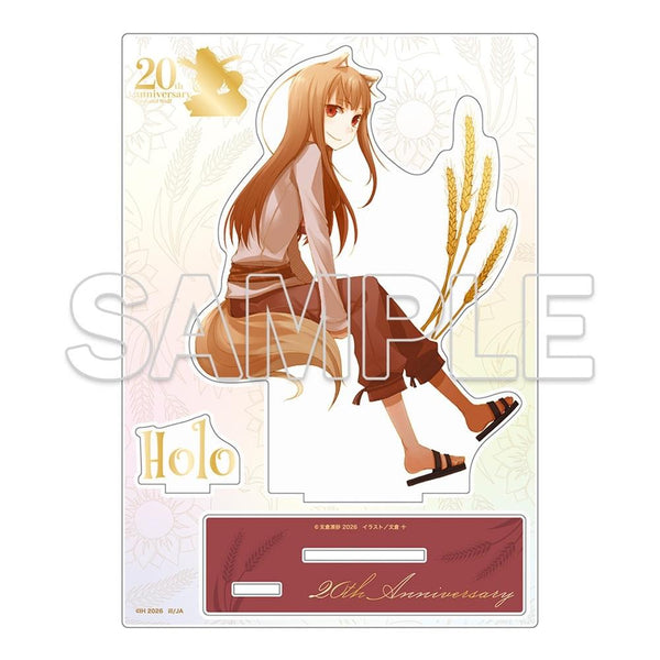 《狼與香辛料》原作20週年紀念 壓克力手辦 Holo~Wise Wolf~