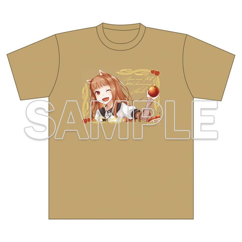 『狼と香辛料』原作20周年記念 Tシャツ おでかけver. L