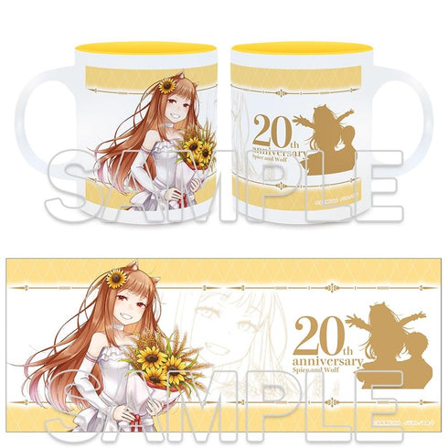 《狼與香辛料》原作20週年紀念 馬克杯 Bride版