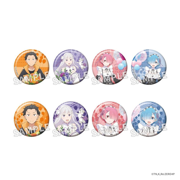 『Re:ゼロから始める異世界生活』トレーディング缶バッジ Flower&Balloon ver.【BOX】