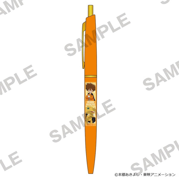 "Digimon Adventure" Ballpoint Pen: Taichi Yagami & Agumon