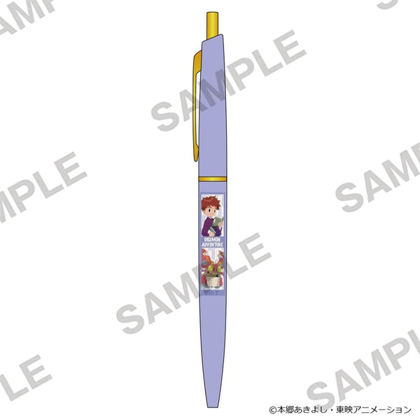 "Digimon Adventure" Ballpoint Pen: Mitsukoro Izumi & Tentomon