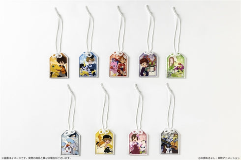 "Digimon Adventure" Acrylic Amulet Keychain: Mitsuro Izumi & Tentomon