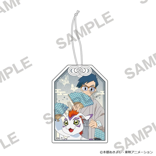 『デジモンアドベンチャー』アクリルお守りキーホルダー 城戸丈&ゴマモン