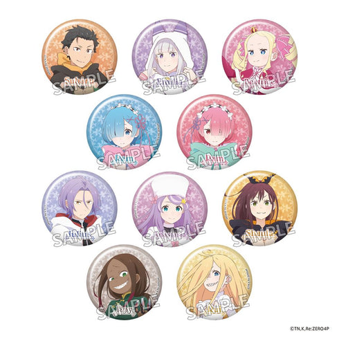 『Re:ゼロから始める異世界生活』4th season トレーディングきらきら缶バッジ【BOX】
