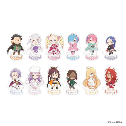 『Re:ゼロから始める異世界生活』4th season トレーディングミニキャラアクリルスタンドフィギュア【BOX】