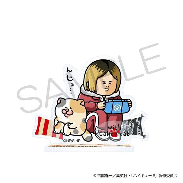 『ハイキュー!!』アクリルスタンド 動物と一緒ver. 孤爪研磨