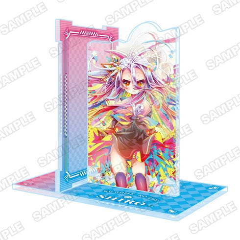 "No Game No Life" Volume 13 Release Commemorative Acrylic Bookend (White)