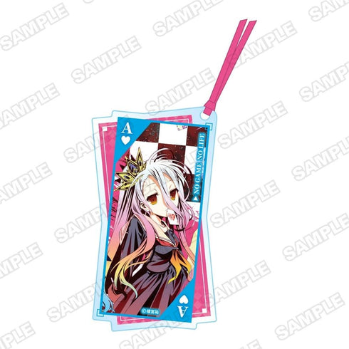 "No Game No Life" Volume 13 Release Commemorative Acrylic Bookmark (White)