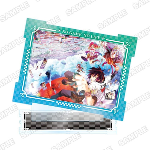 "No Game No Life" Volume 13 Release Commemorative Acrylic Stand: Illustration from the Front Cover of Volume 1
