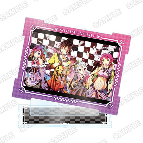"No Game No Life" Volume 13 Release Commemorative Acrylic Stand: Illustration from the Front Cover of Volume 2