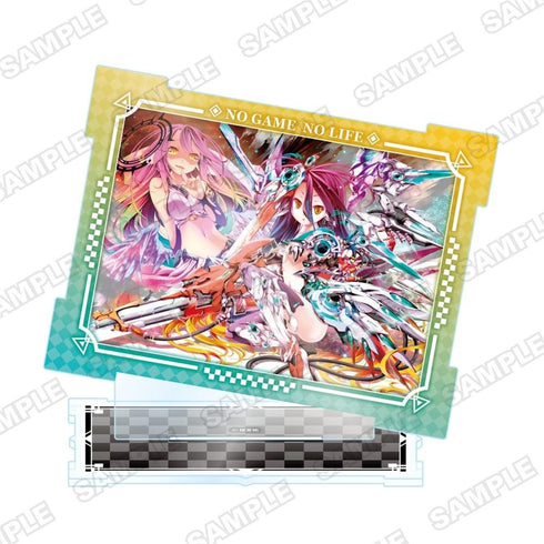 "No Game No Life" Volume 13 Release Commemorative Acrylic Stand: Illustration from the Front Cover of Volume 6