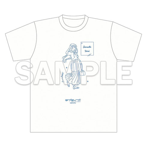 『ラブライブ!』お散歩は季節をまとって。 ビッグシルエットTシャツ 園田海未