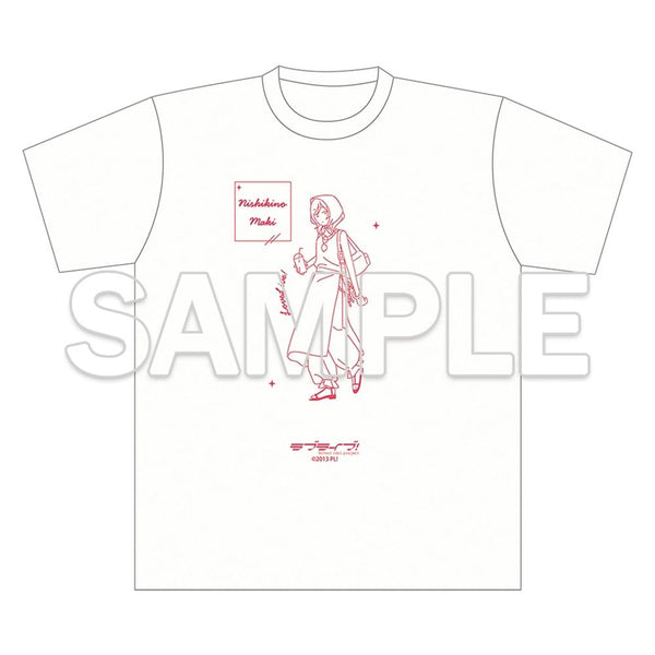 『ラブライブ!』お散歩は季節をまとって。 ビッグシルエットTシャツ 西木野真姫