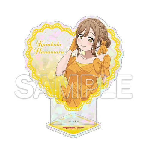 『ラブライブ!サンシャイン!!』ハート型ラメ入りアクリルスタンド Aqours 花丸