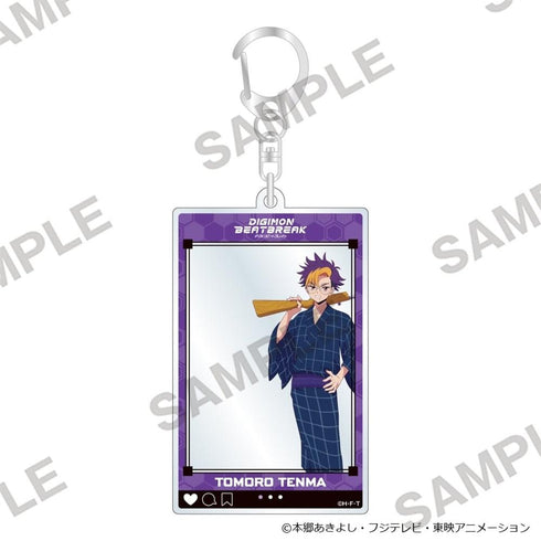 『DIGIMON BEATBREAK』フレームアクリルキーホルダー お祭りVer. 天馬トモロウ