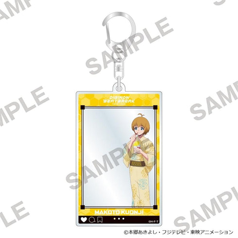 《DIGIMON BEATBREAK》亚克力钥匙扣(框架款) 节日版 久远寺真琴