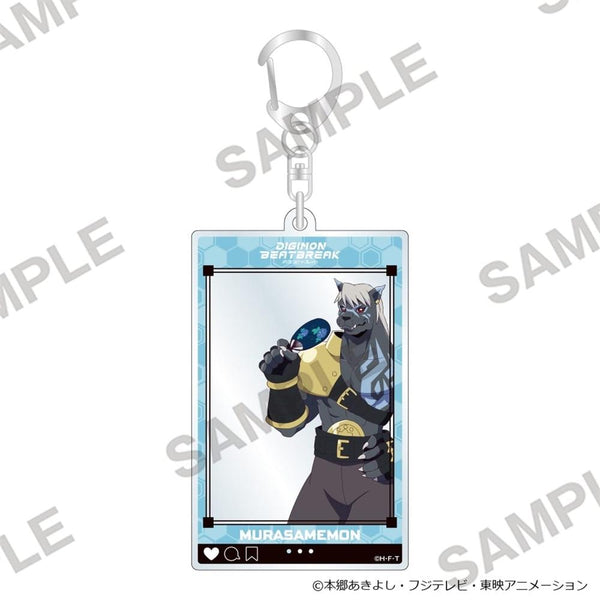 『DIGIMON BEATBREAK』フレームアクリルキーホルダー お祭りVer. ムラサメモン