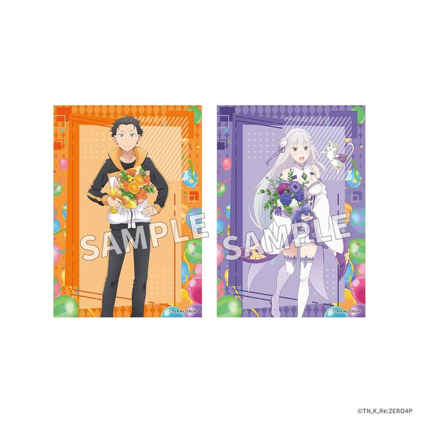 『Re:ゼロから始める異世界生活』ブロマイドセット Flower&Balloon ver. スバル&エミリア