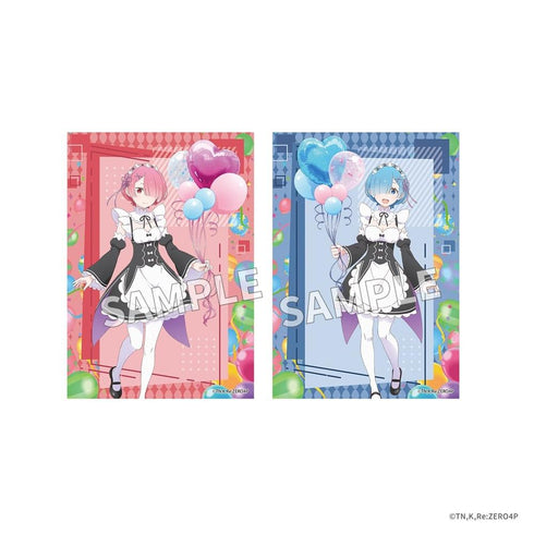 『Re:ゼロから始める異世界生活』ブロマイドセット Flower&Balloon ver. ラム&レム