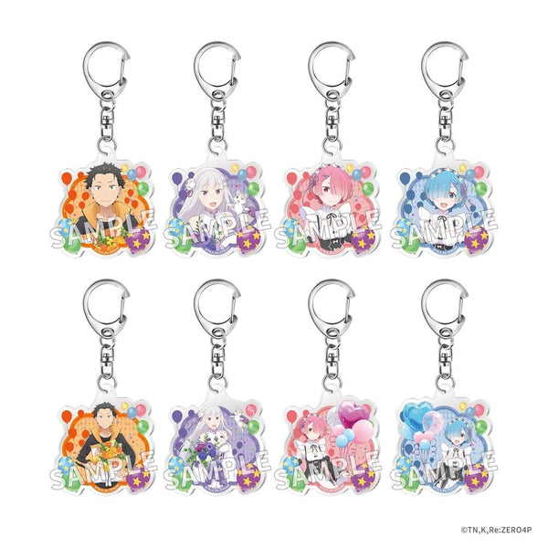 『Re:ゼロから始める異世界生活』トレーディングアクリルキーホルダー Flower&Balloon ver.【BOX】