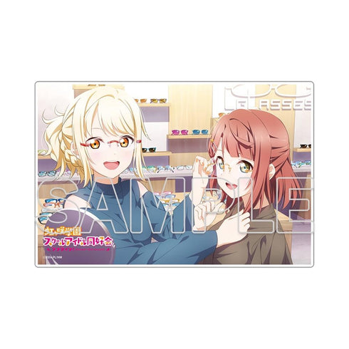 "Love Live! Nijigasaki High School School Idol Club" Mini Acrylic Plate: Ayumu & Ai