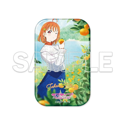 "Love Live! Sunshine!!" Square Pin Badge: Aqours Chika