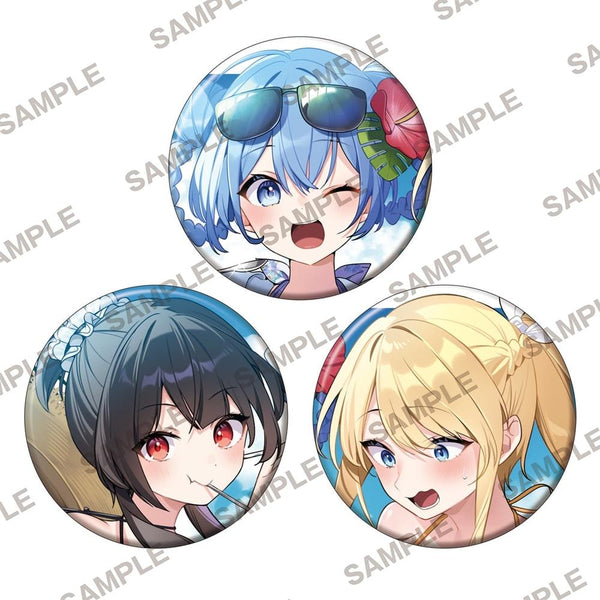 《為這美好的世界獻上祝福!》全新繪製徽章3入組 阿庫亞&惠美&達克內斯