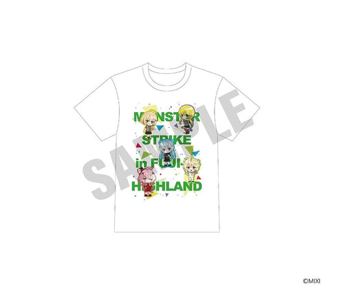 『モンスターストライク』Tシャツ 富士急ハイランドver. 白